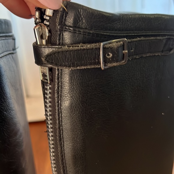 Ash brand distressed black high boots size 39.5 - Picture 4 of 10